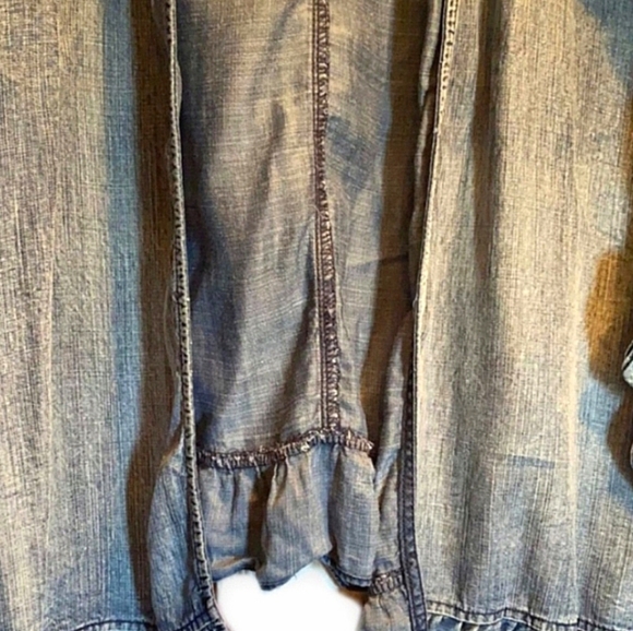 EUC Easel Denim Cardigan Size Small Fits All - Picture 10 of 10